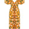 Women AGUA BY AGUA BENDITA Dresses | Camelia Dress Orange