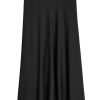 Women THEORY Skirts | Ruffle Skirt Black