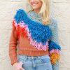 Women LINGUA FRANCA Knitwear | Wave Fringe Pullover Multi