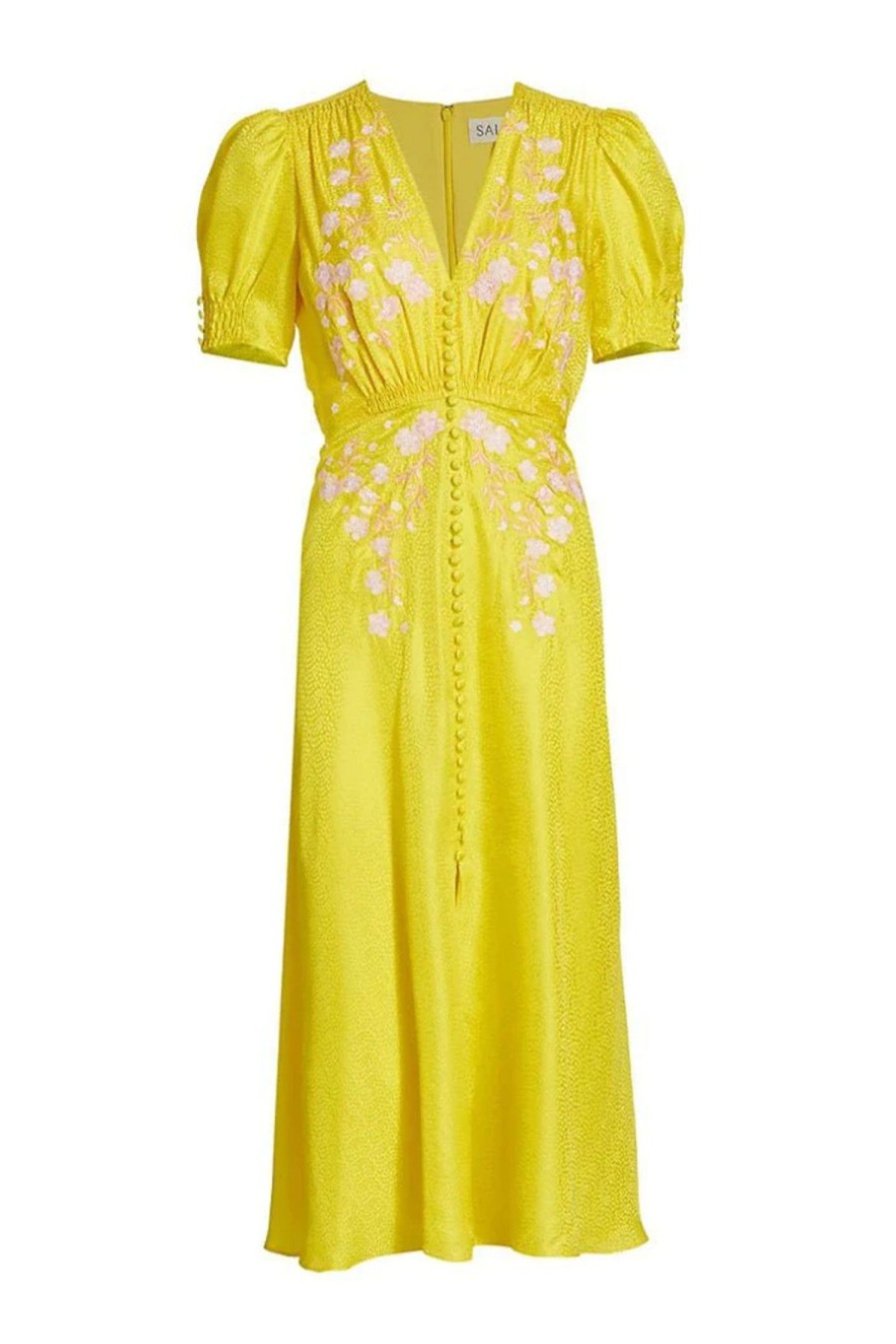 Women SALONI Dresses | Lea Dress Yellow