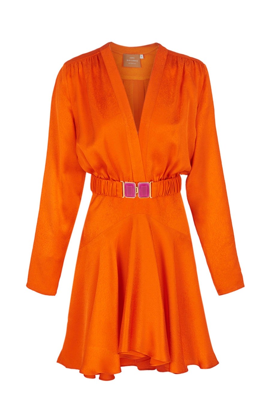 Women SILVIA TCHERASSI Dresses | Aglioni Dress Orange