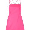 Women FRAME Dresses | Tie Back Mini Dress Pink