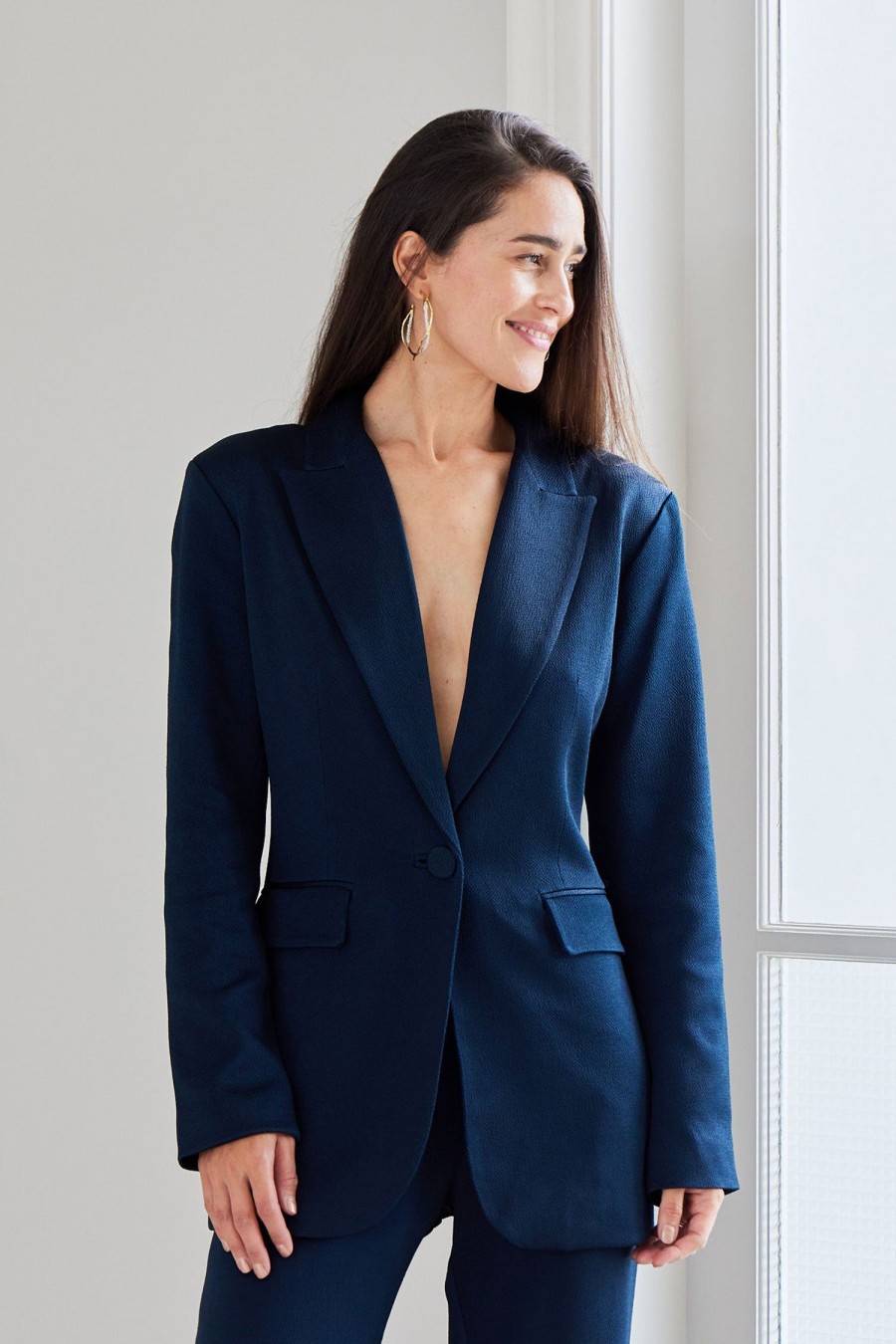 Women SILVIA TCHERASSI Jackets | Rebeca Jacket Navy