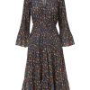 Women VERONICA BEARD Dresses | Shireen Dress Navy