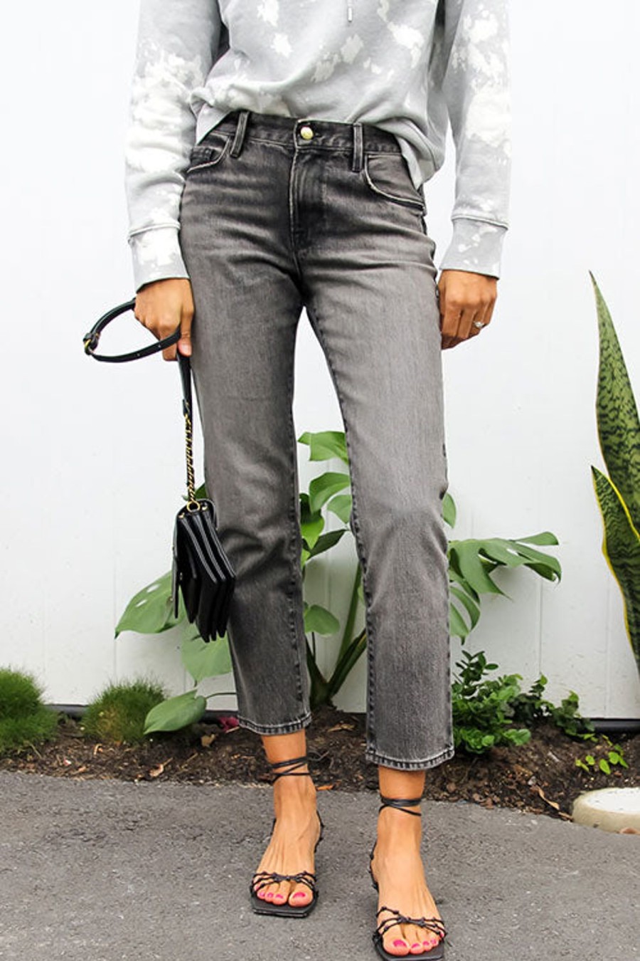 Women FRAME Pants | Le Nouveau Straight Haynes