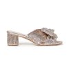 Women LOEFFLER RANDALL Heels | Emilia Knot Mule Champagne