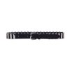 Women FRAME Belts | Timeless Buckle Militant Belt Noir Silver