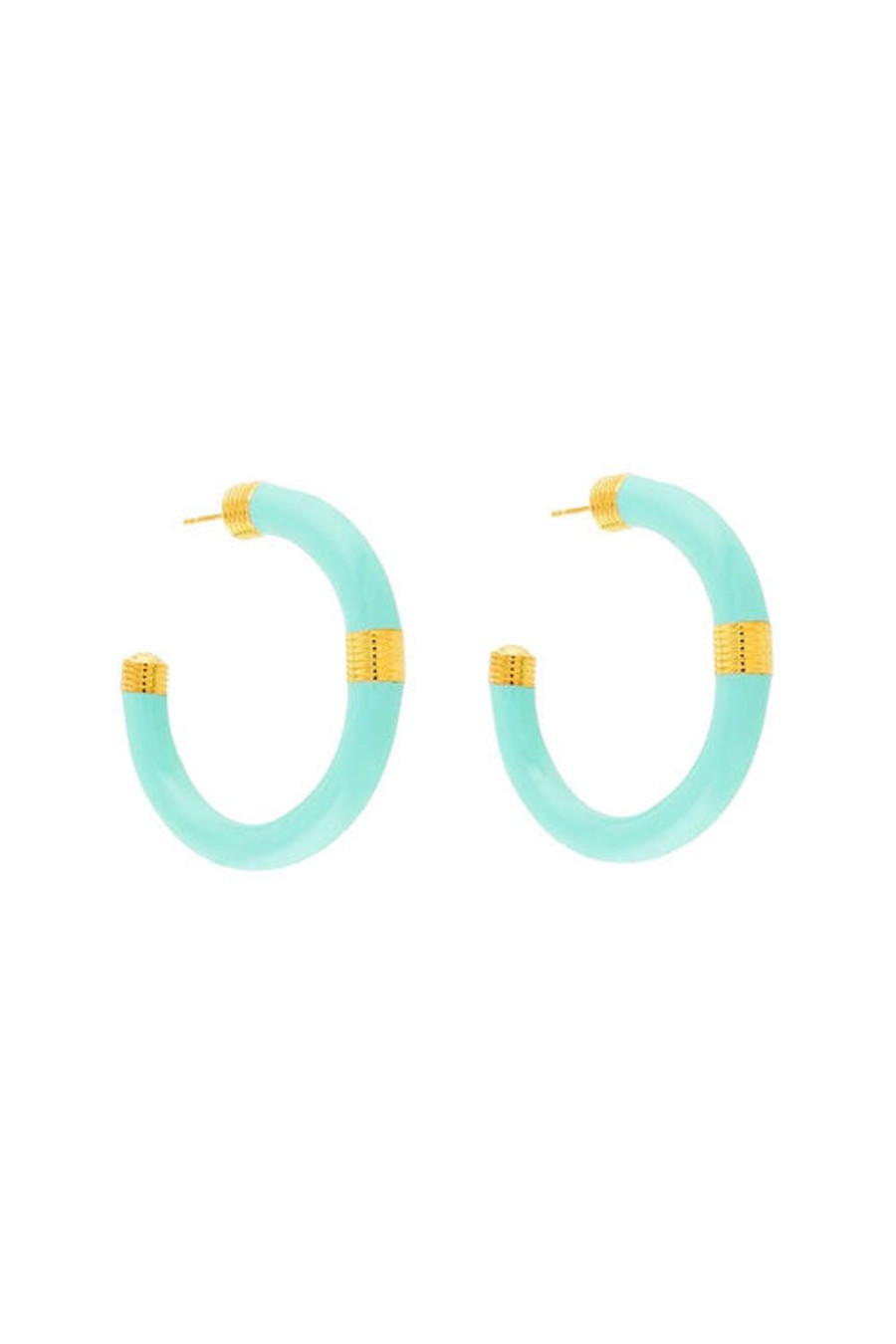 Women AURELIE BIDERMANN Earrings | Katt Earrings Turquoise