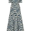 Women ANDRES OTALORA Dresses | Alfarero Midi Dress Blue