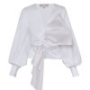 Women ANDRES OTALORA Tops | Albania Blouse White