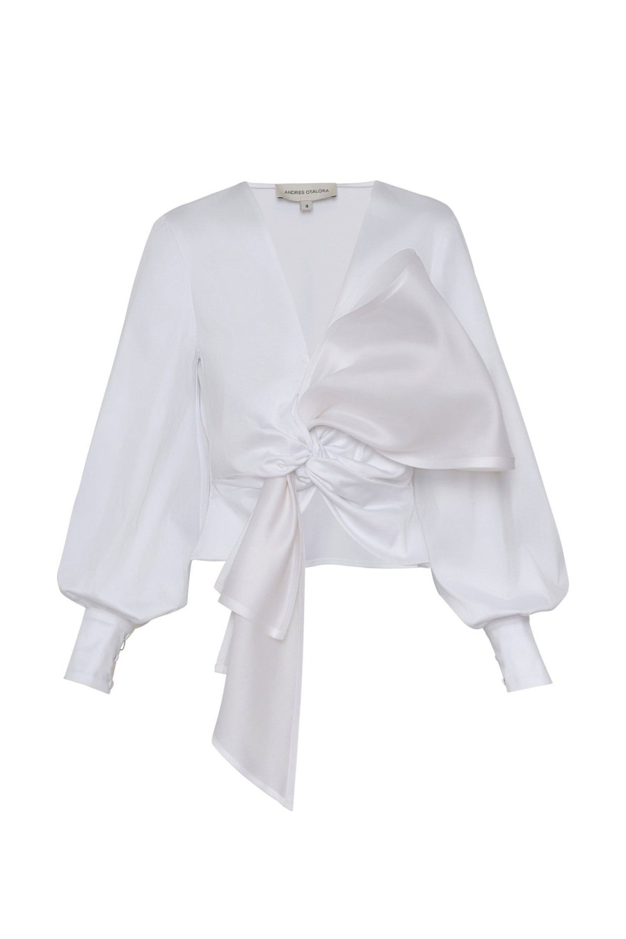 Women ANDRES OTALORA Tops | Albania Blouse White