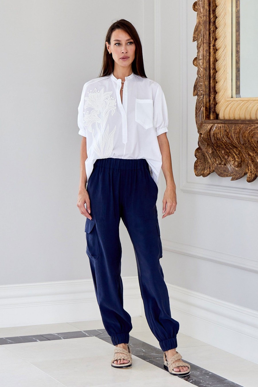 Women SILVIA TCHERASSI Pants | Jess Pant Navy