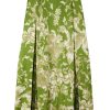 Women ERDEM Skirts | Flora Skirt Green