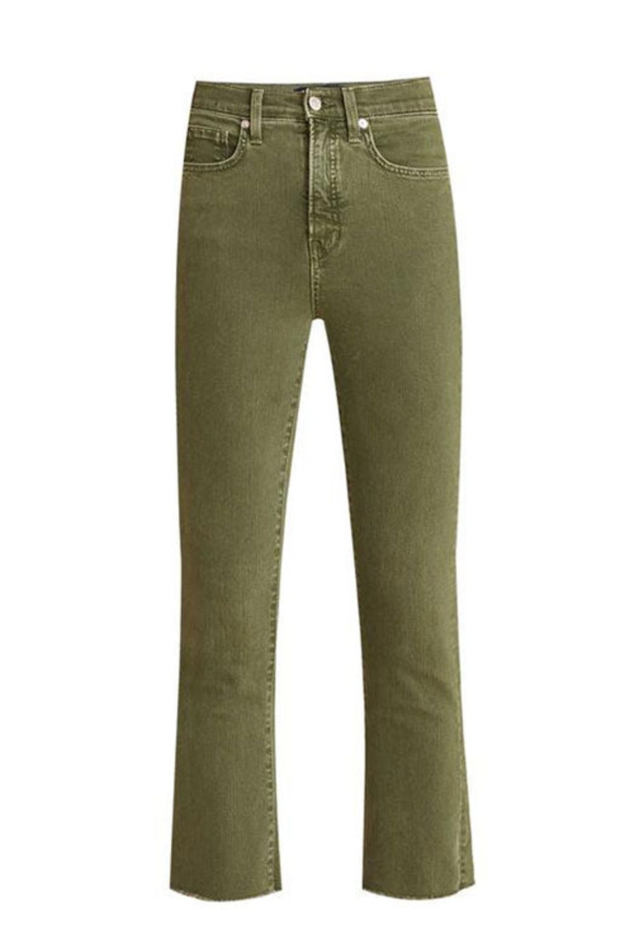 Women VERONICA BEARD Pants | Carly High Rise Jean Olive