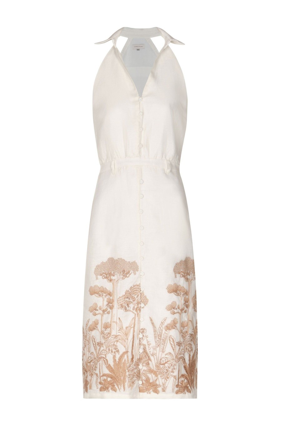 Women ANDRES OTALORA Dresses | Buritaca Midi Dress Off White