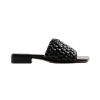 Women SOULIERS MARTINEZ Sandals | Aster Woven Sandal Black