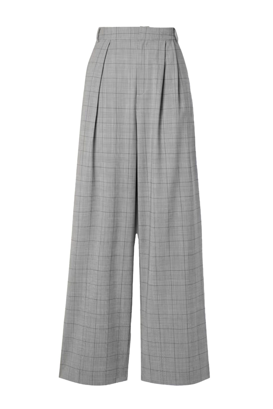 Women TIBI Pants | Menswear Suiting Stella Pants White/Black