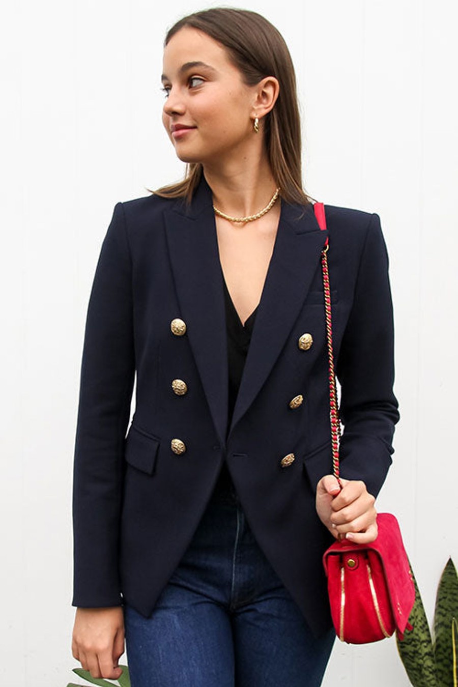 Women VERONICA BEARD Jackets | Miller Dickey Jacket Navy