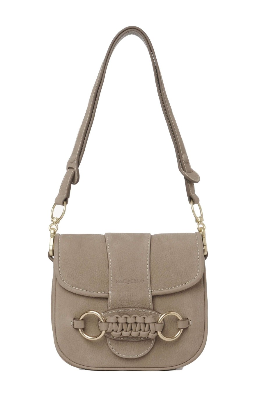 Women SEE BY CHLOE Handbags | Saddie Handbag Motty Grey