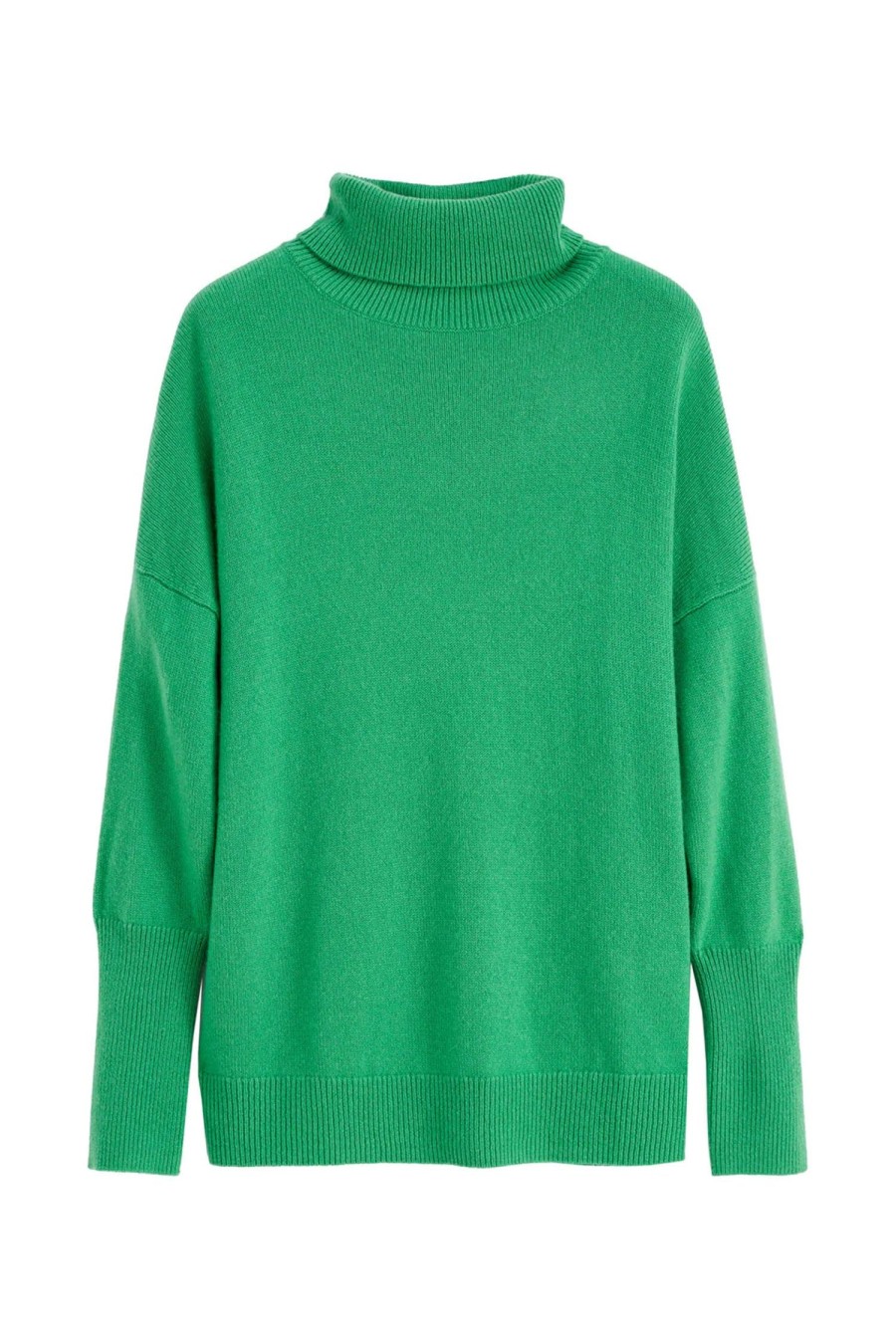 Women CHINTI AND PARKER Knitwear | The Relaxed Polo Sweater Green