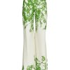 Women SILVIA TCHERASSI Pants | Como Pant Green/White