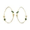 Women ALEXIS BITTAR Earrings | Brut Cluster Link Post Earring Malachite