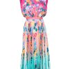 Women SALONI Dresses | Fleur-E Dress Pink Multi