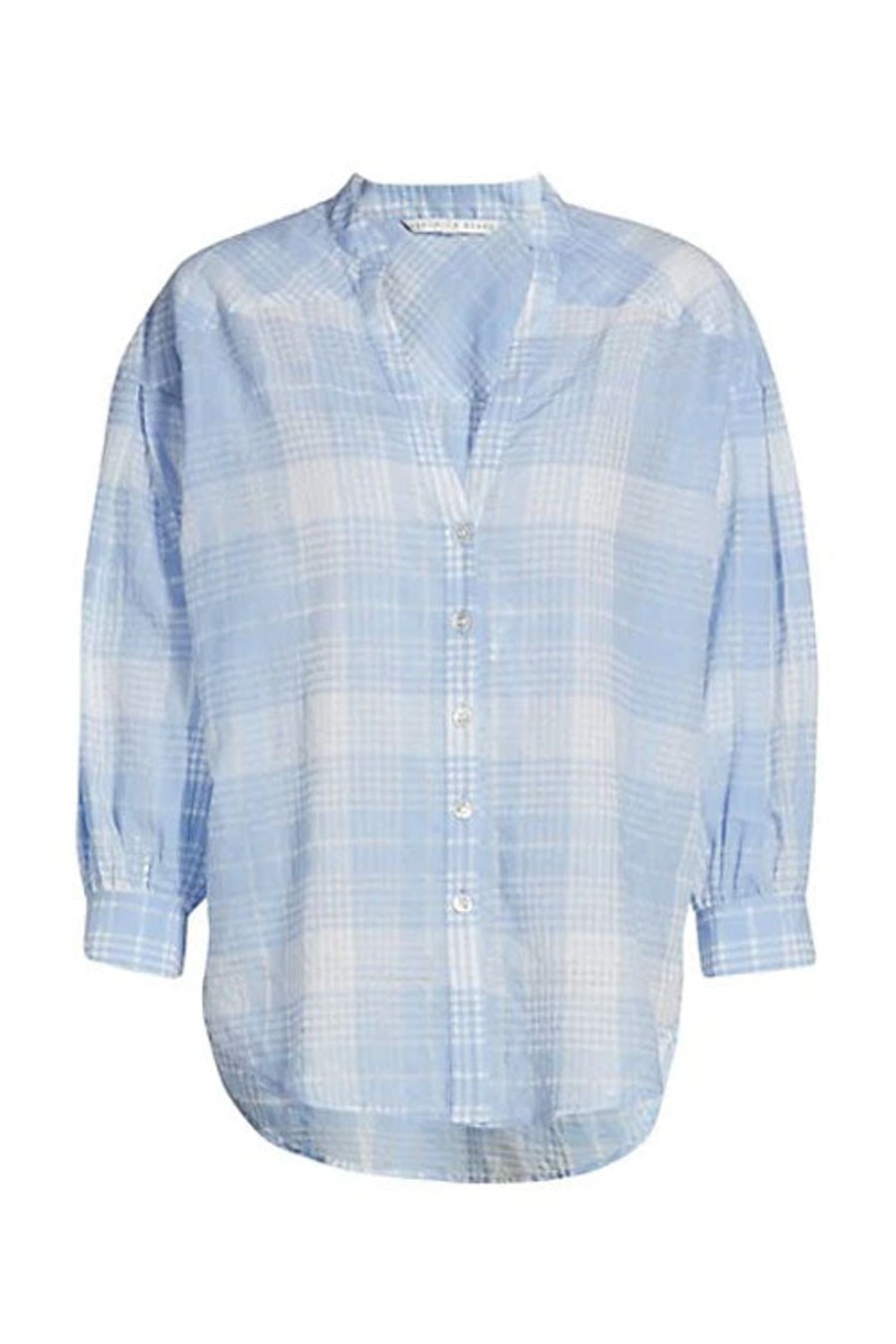 Women VERONICA BEARD Tops | Harris Shirt Blue/White