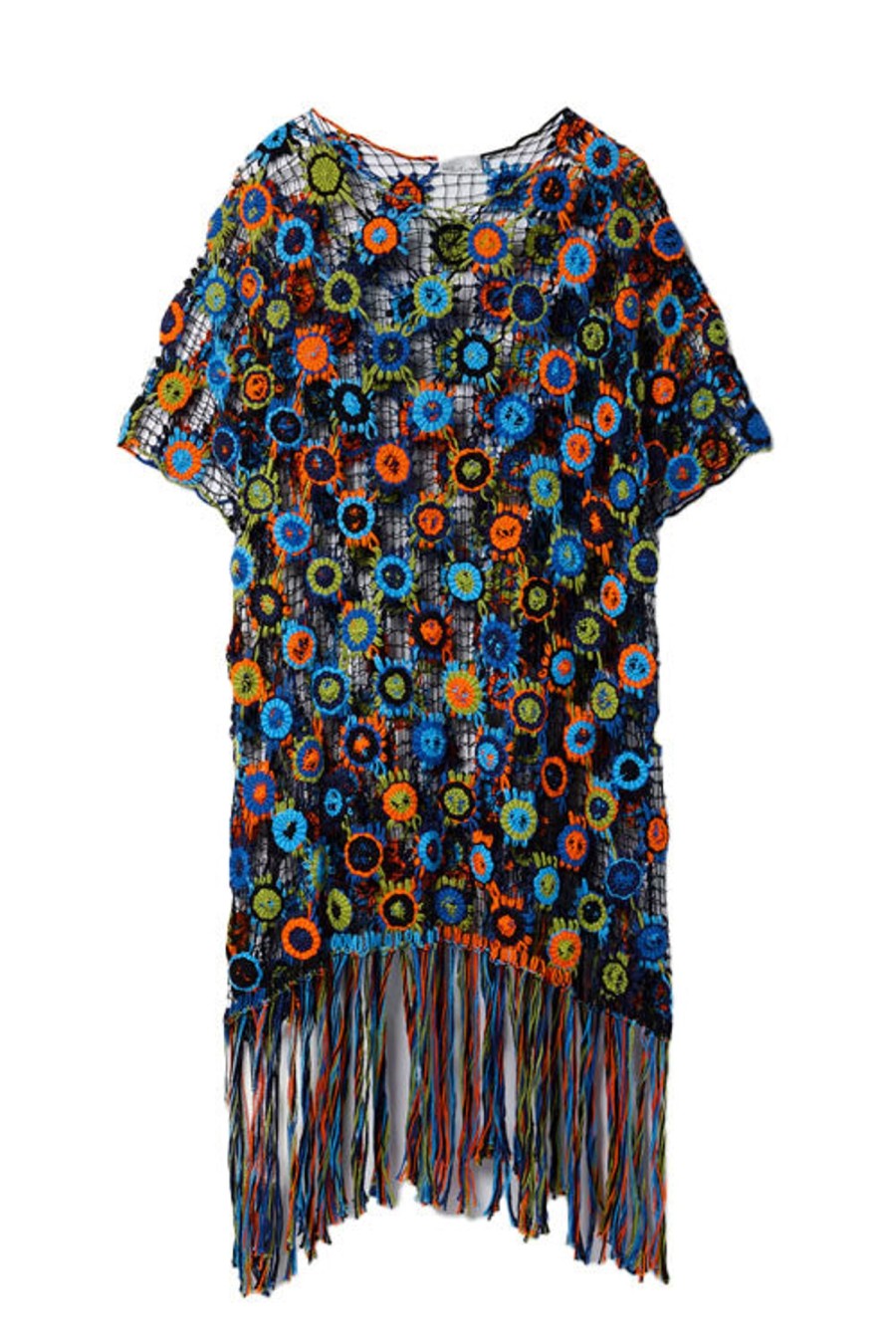 Women MIGUELINA Dresses | Romana Kaftan Black Multi