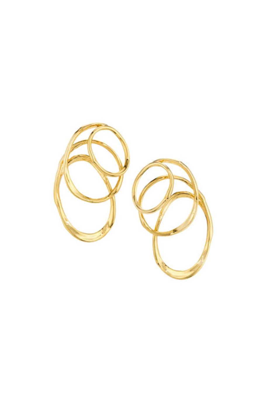 Women ALEXIS BITTAR Earrings | Twisted Hoop Ear Climber Gold