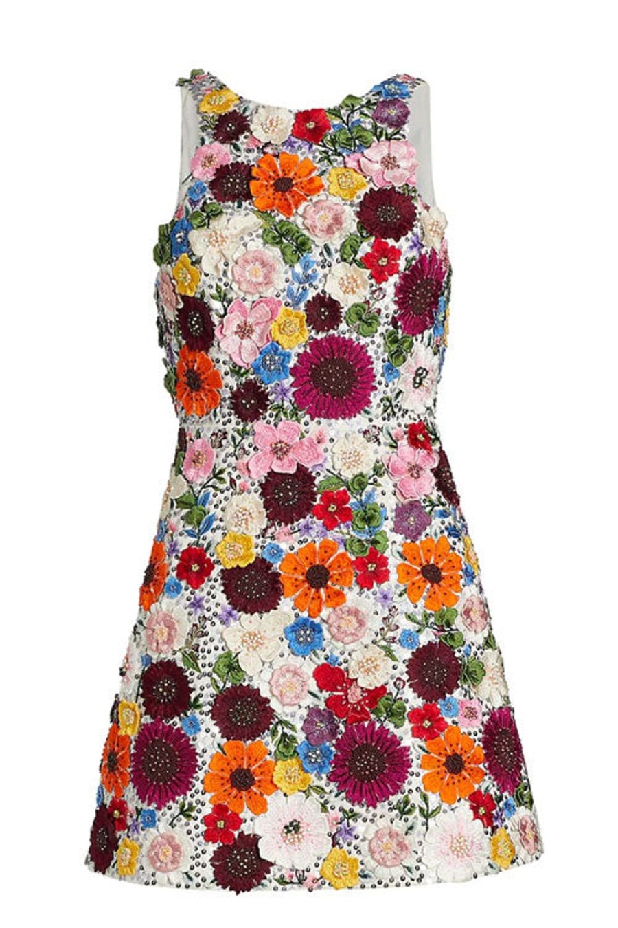 Women ALICE AND OLIVIA Dresses | Lindsey Embellished Dress Multi