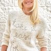 Women LINGUA FRANCA Knitwear | Take It Easy Pullover Cream