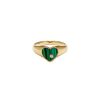 Women YVONNE LEON Rings | Mini Heart Signet Ring Malachite