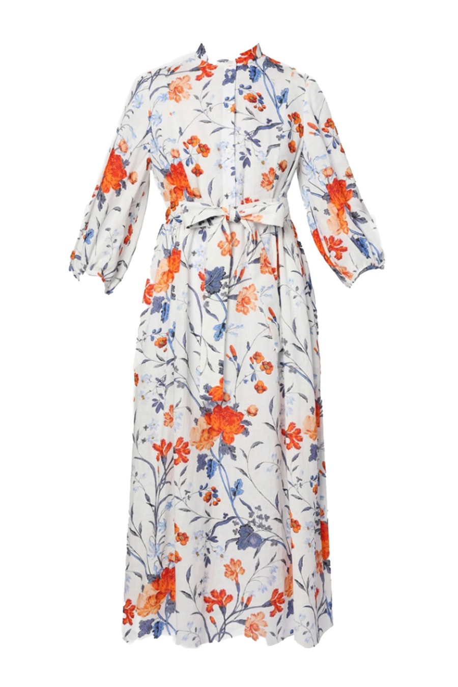 Women ERDEM Dresses | Long Sleeve Midi Dress Multi