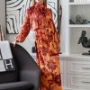 Women F.R.S FOR RESTLESS SLEEPERS Dresses | Astrea Dress Orange