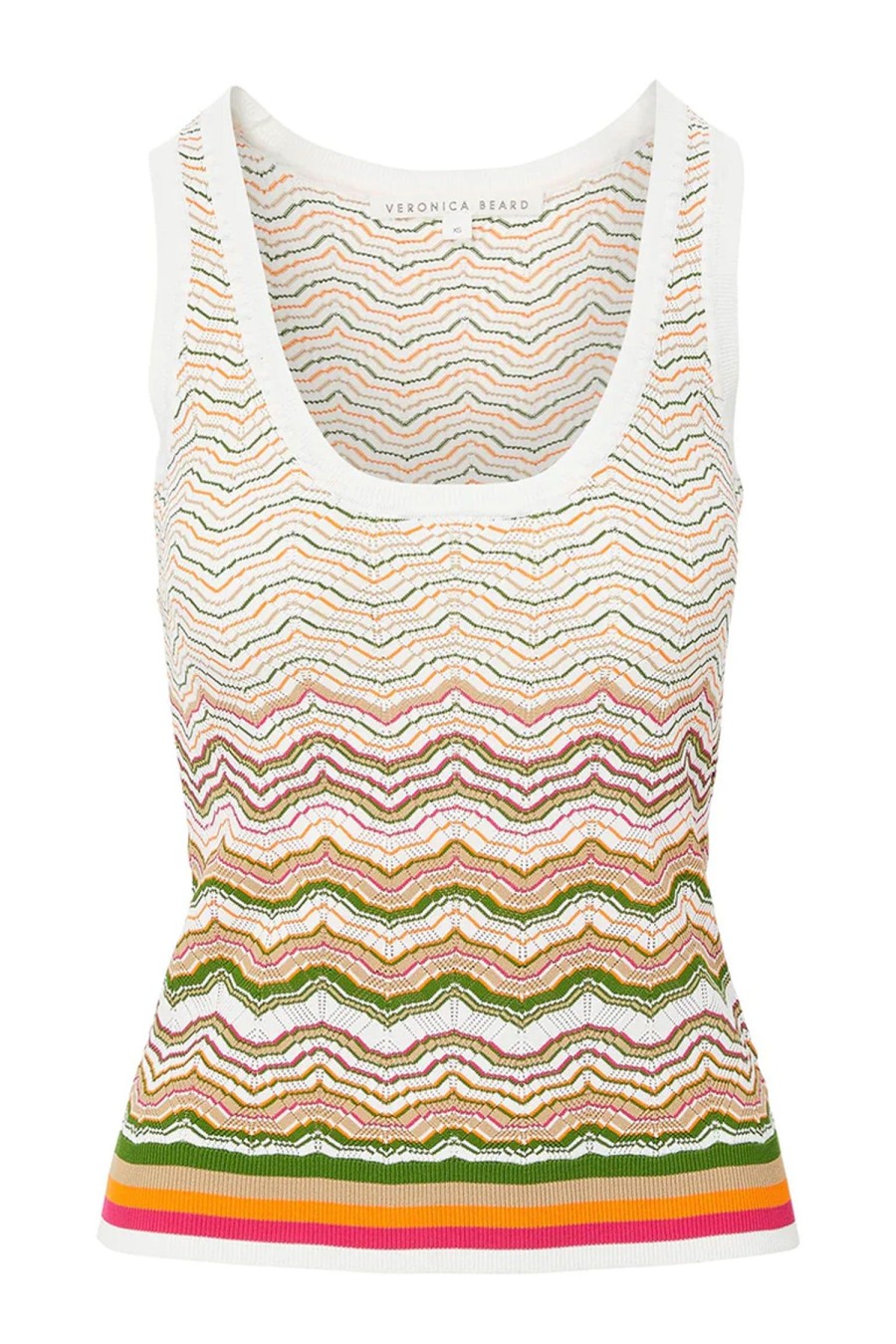 Women VERONICA BEARD Tops | Nabella Knit Tank Multi