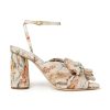 Women LOEFFLER RANDALL Heels | Camellia Bow Heel Cream Floral