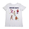 Women UNFORTUNATE PORTRAIT T-Shirts | Wintour Sports T-Shirt White