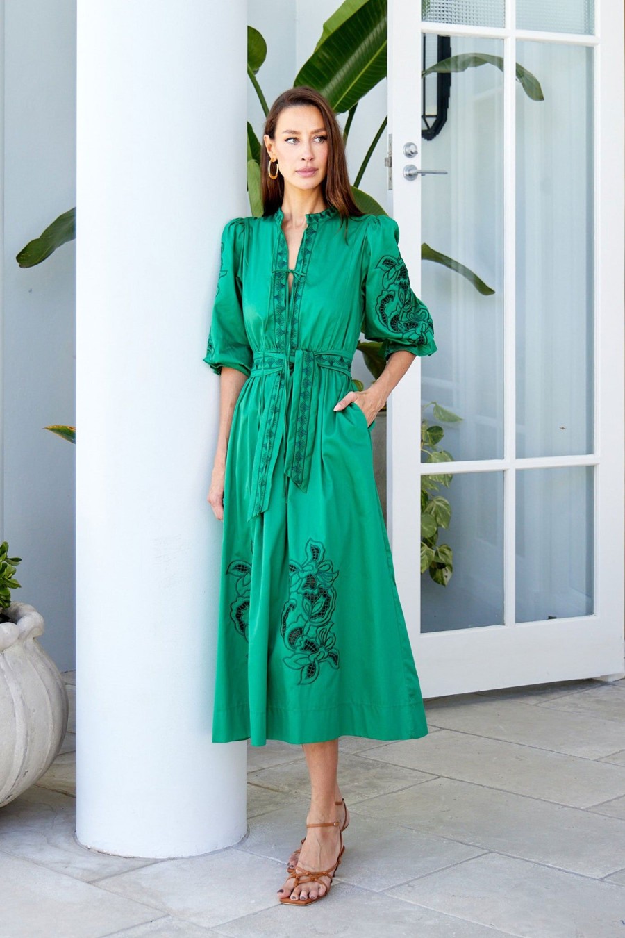 Women LUG VON SIGA Dresses | Florence Dress Emerald