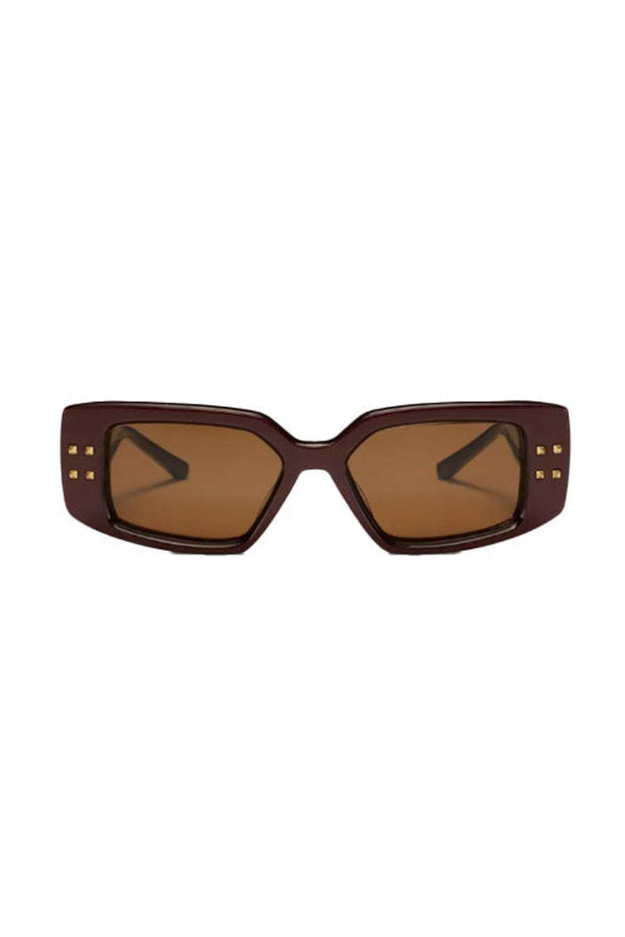 Women VALENTINO EYEWEAR Sunglasses | V-Cinque Sunglasses Bordeaux