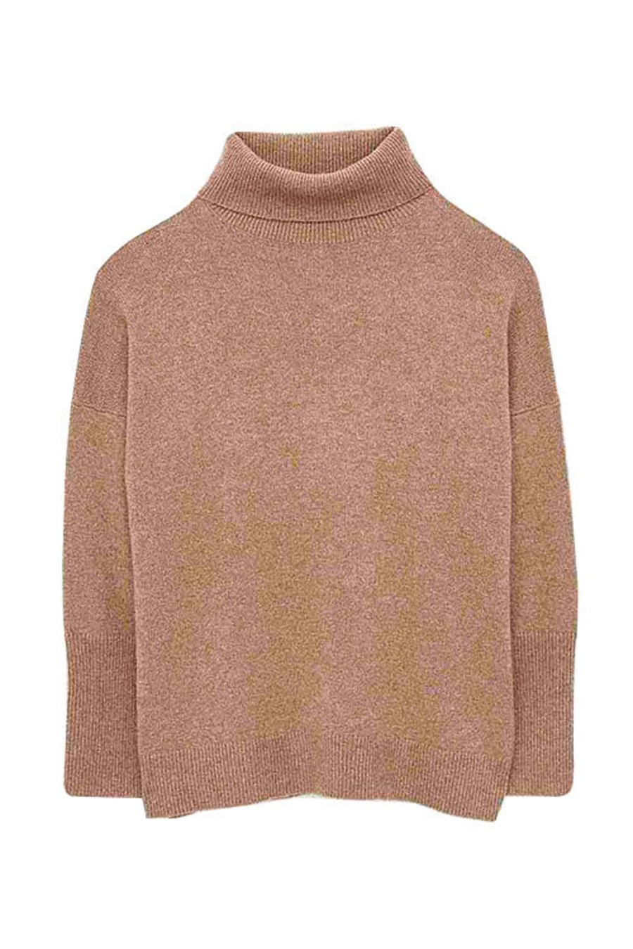 Women CHINTI AND PARKER Knitwear | Relaxed Polo Sweater Camel