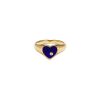 Women YVONNE LEON Rings | Mini Heart Signet Ring Lapis