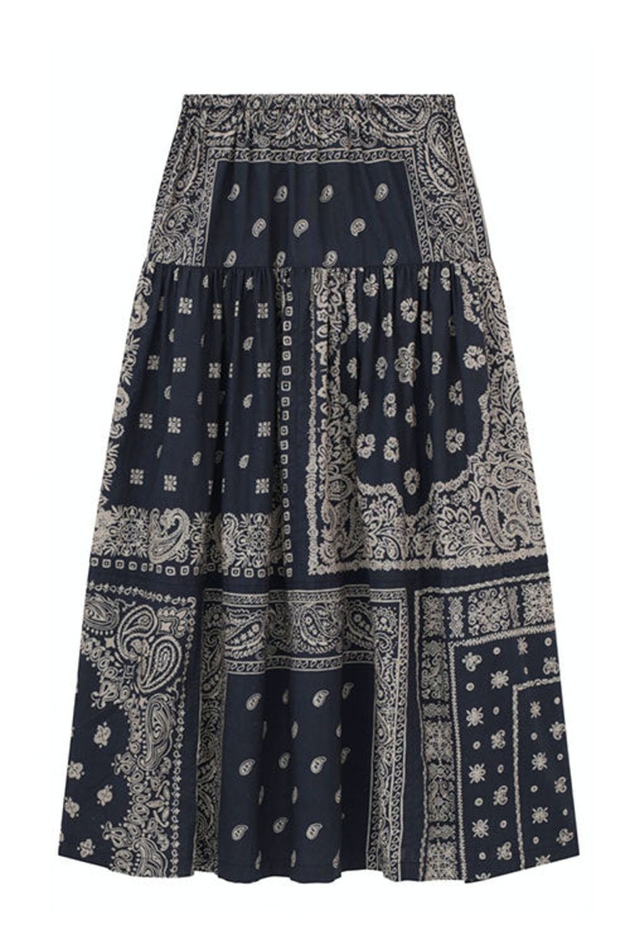 Women THE GREAT Skirts | The Waltz Skirt Navy