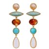 Women LIZZIE FORTUNATO Earrings | Pebble Totem Earrings Multi