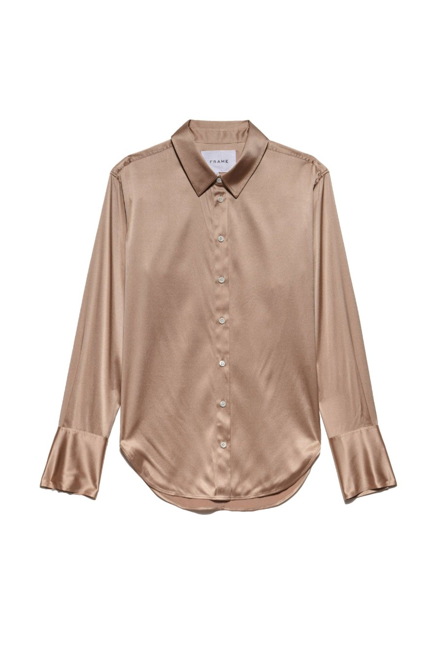 Women FRAME Tops | The Standard Shirt Blush