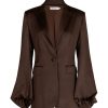 Women SILVIA TCHERASSI Jackets | Coco Blazer Brown