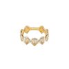 Women YVONNE LEON Rings | Shell Diamond Ring Gold