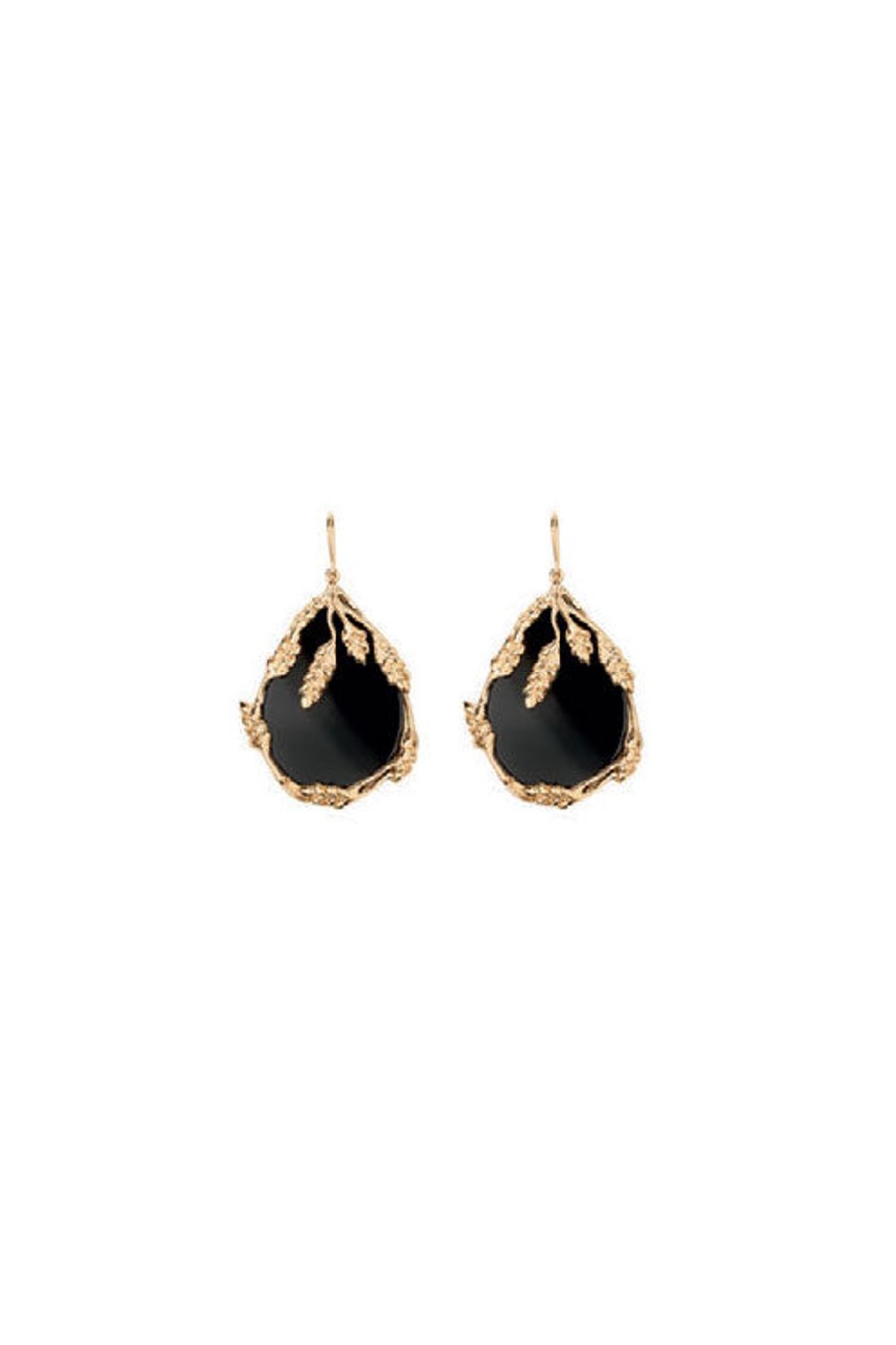 Women AURELIE BIDERMANN Earrings | Francoise Pendant Earrings Onyx