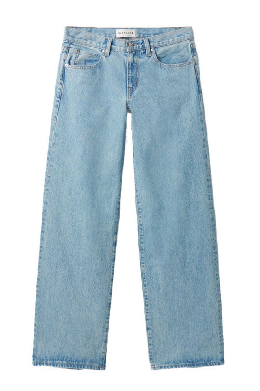 Women SLVRLAKE Jeans | Mica Low Rise Wide Leg Jean Clear Skies