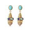 Women AURELIE BIDERMANN Earrings | Deira Earrings Blue